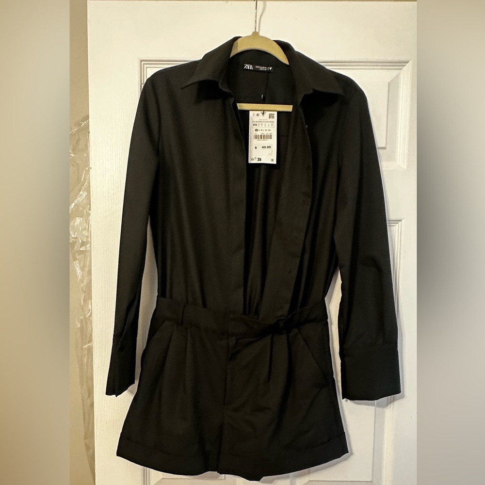 Zara Black Romper